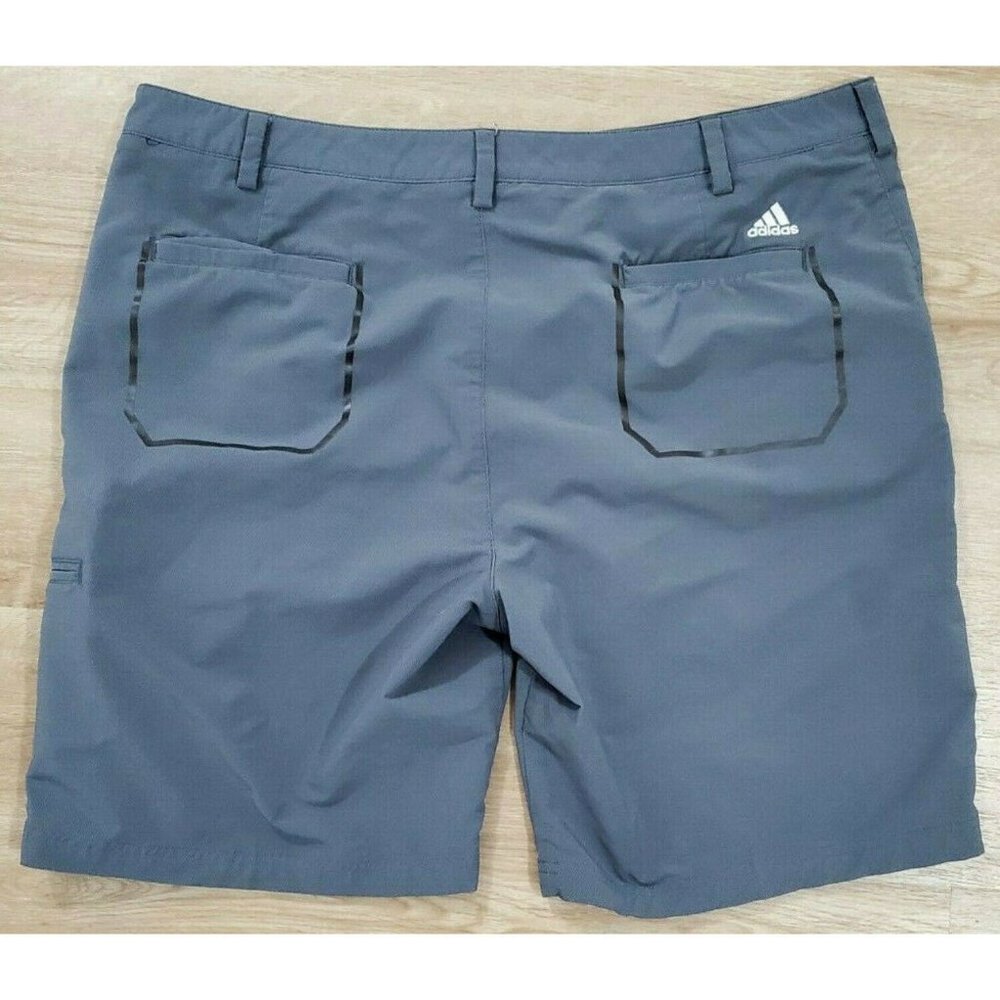 Adidas Mens Golf Climalite Gray Shorts Size 40 - Picture 2 of 3